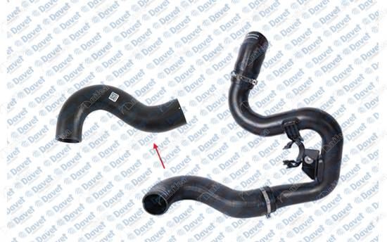 NIFEA 17809 Turbo Hortumu Boxer - Jumper Ii 2.0-2.2 15>23 {Plastik Boru Haric Ok Ile Gosterilen Buyuk Hortum}